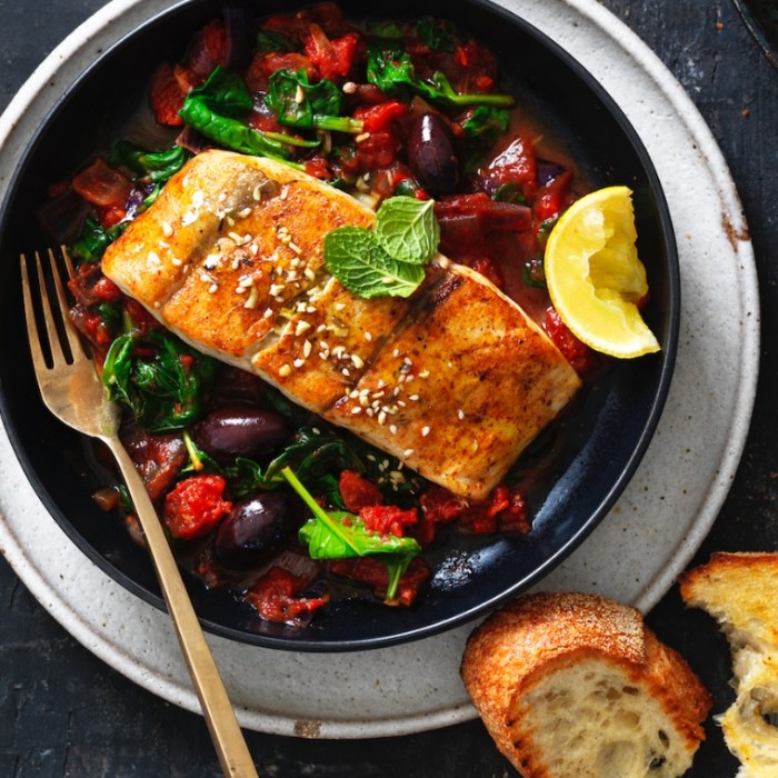 Barramundi with Moroccan Spices — Shore Break Seafood