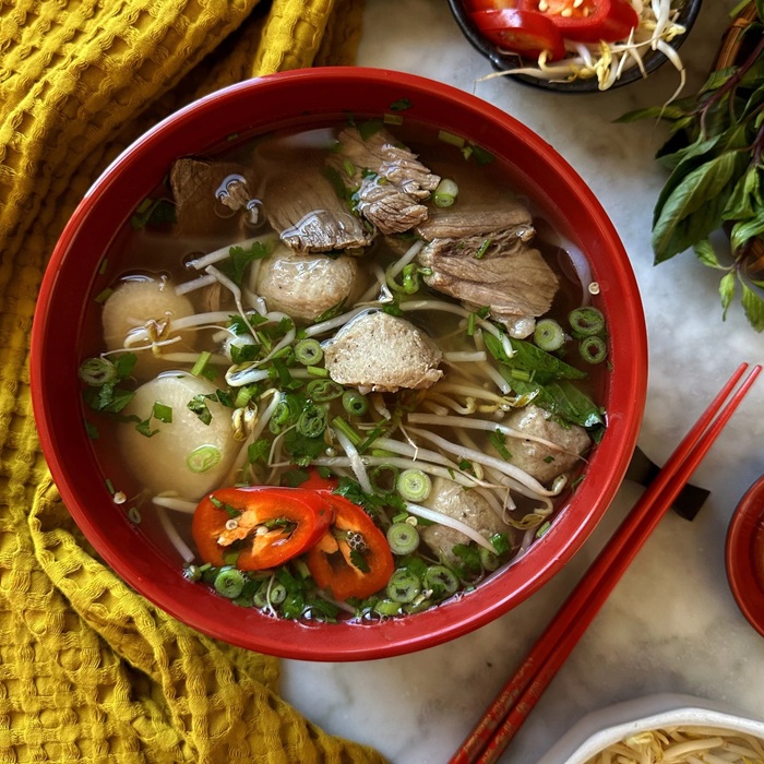 Beef Pho — Ember Rooftop